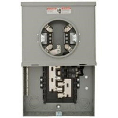Load Center, MC, 12 Spaces, 100A, 120/240V AC, Main Circuit Breaker, 1 Phase - MC1224B1100EFC