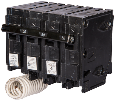 Siemens Industry Inc Breaker 60A 3P 240V 10K Qp 120V Shunt - Q36000S01