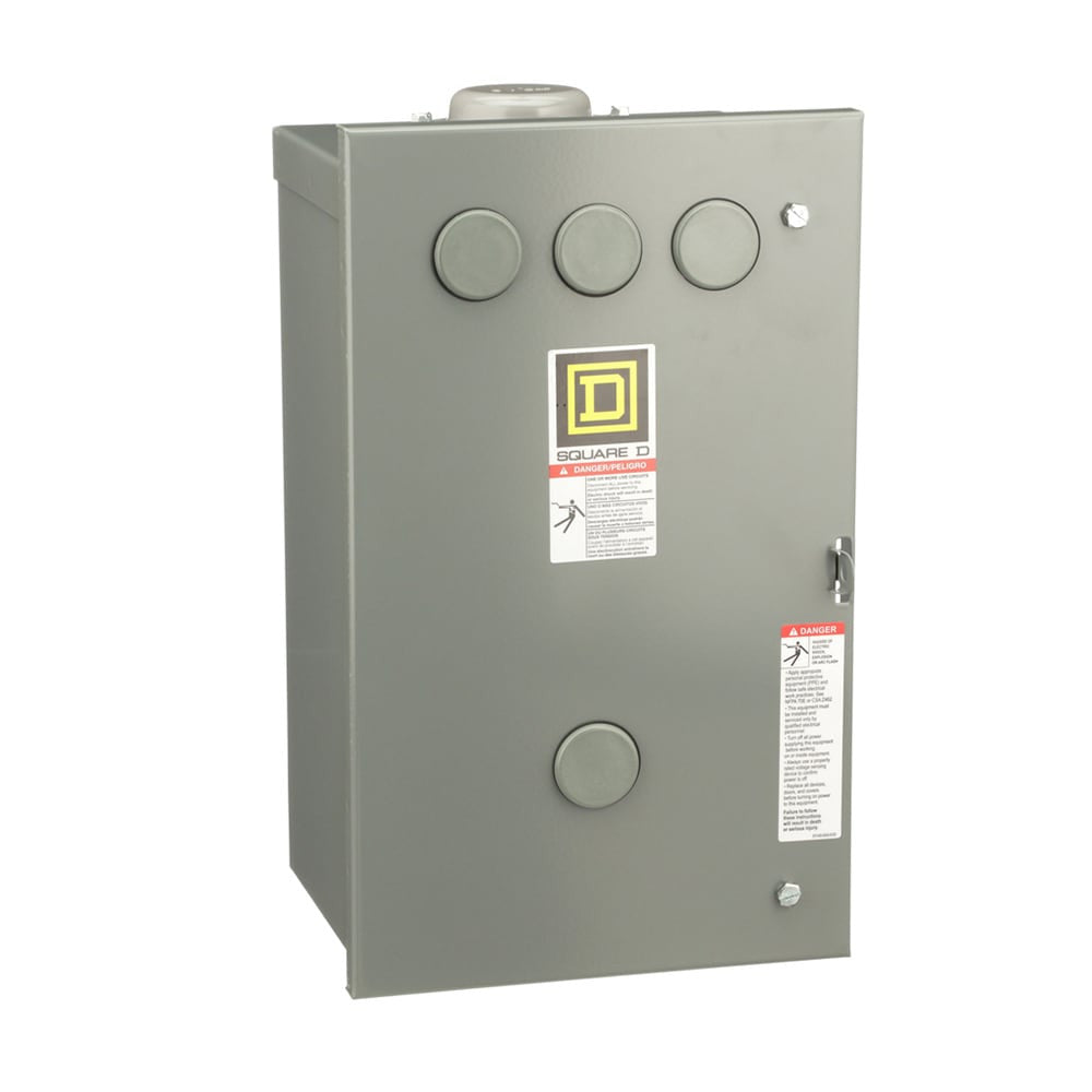 8903L Electrically Held Lighting Contactor, 4 P, 4 No, 30 A, 600 V, 110/120 V - 8903LH40V02
