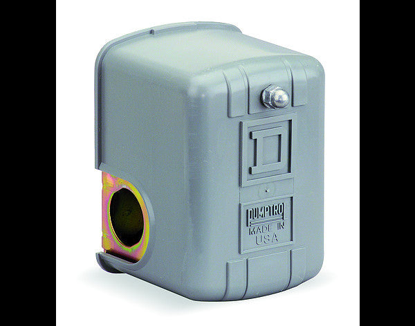 Pressure Switch, Standard, DPST, 1 Ports, 1/4' FNPS, 40 to 150 psi Range, Polypropylene - 9013FHG32J55X