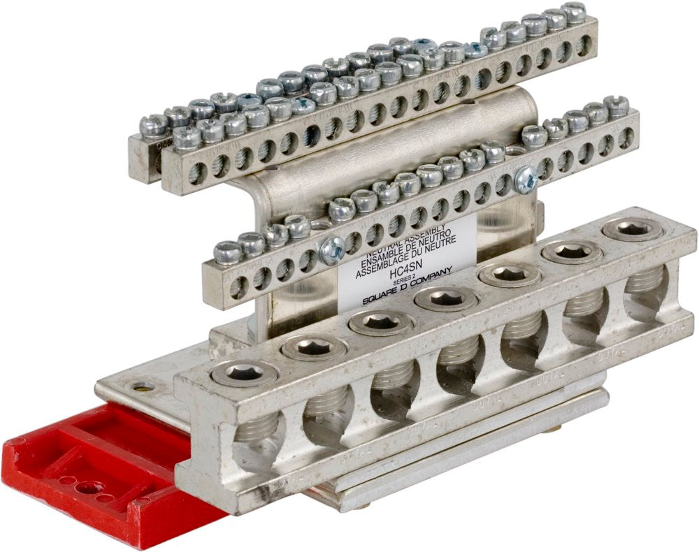 Panelboard accessory, I-Line, assembly kit, solid neutral, 400A, 14 AWG to 350kcmil - HC4SN