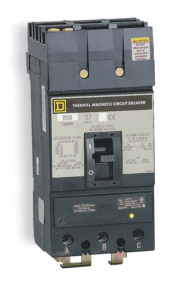 Schneider Molded Case Circuit Breaker 600V 450 - LC36450