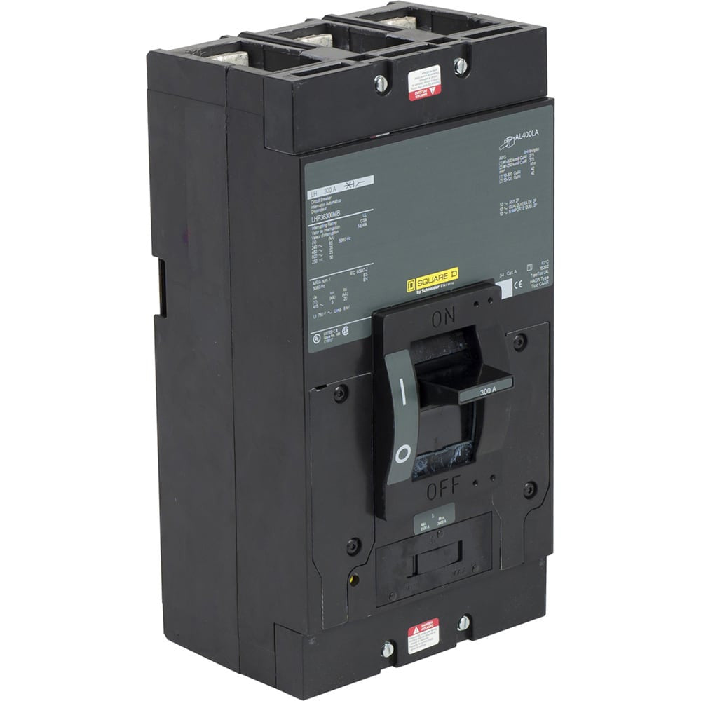 Molded Case Circuit Breaker, LEGACY MCCB Series, 300A, 3 Pole, 600V AC, 65kA at 240VAC - LHP36300MB
