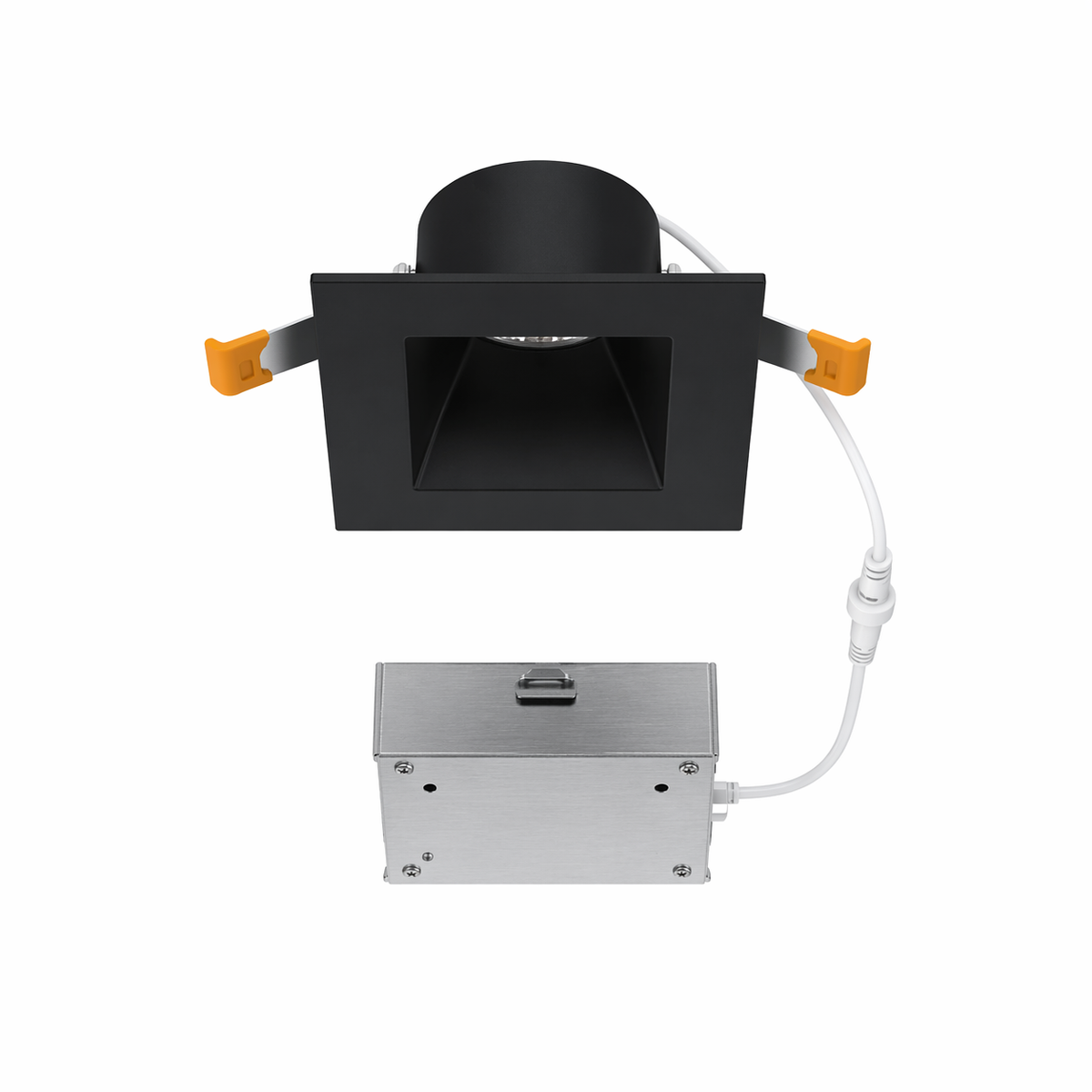 Pop-In 4in RND Remote New Construction Downlight 5CCT - R4DRDN2-F9CS-BK