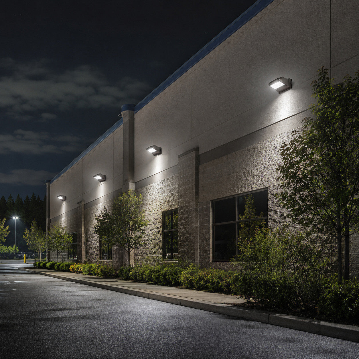 25 Watt LED Rotatable Wallpack - 3375 Lumens - 5000K Daylight - 120-277V - Bronze Finish