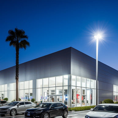 300 Watt LED Parking Lot Area Light - Slipfitter Mount - 41,000 Lumens - 5000K Daylight - 120-277V - Bronze Finish