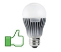 What are the advantages of LEDs?