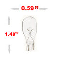 T5 Wedge Base 12V
