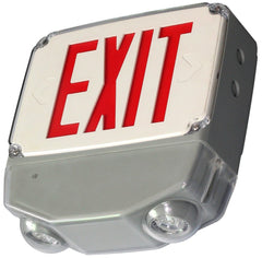 Wet Location Exit/Emergency Combo Light