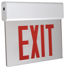 Edge Lit Exit Signs