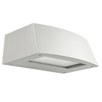 ARC LED Size 1 Wallpack, 1464 Lumens, 4000K, 120-277V, Natural aluminum finish, super durable