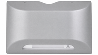 LED Emergency Light, With Heater, 4 Lamp Head, Wall Mount, 120/277V 2.8W, Platinum Silver Housing