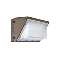 LED Wallpack - 28 Watt - 3700 Lumens - Color Selectable 30K/40K/50K - 120-277V - Bronze Finish