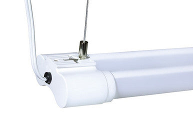LED Shop Light Fixture -  Chain Mount or Ceiling Mount - Linkable - 42W - 4000 Lumens - 4100K Cool White