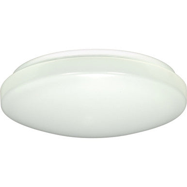 11 Inch LED Mushroom Light - 12.5 Watt - 900 Lumens - 3000K Soft White - 120-277V - Dimmable - White