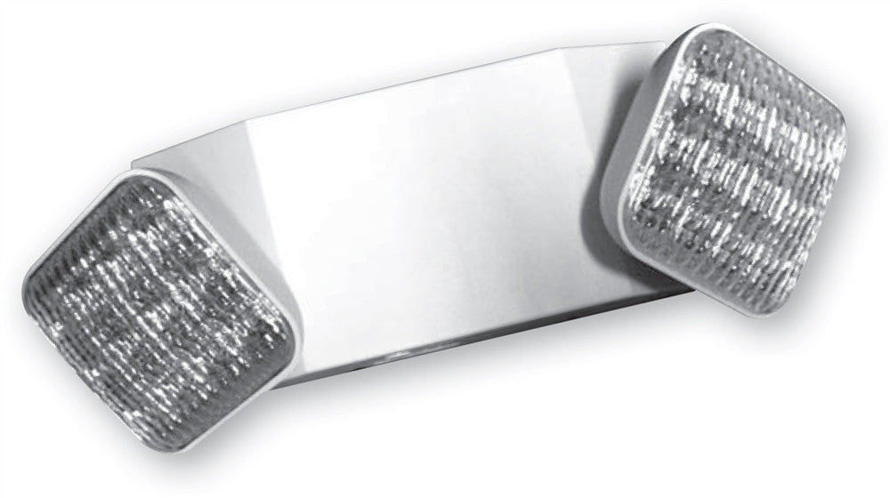 LED Emergency Light White (Dry Or Damp Location) with Self-Diagnostics