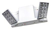 LED Emergency Light, White, 120V/277V - Adjustable Heads