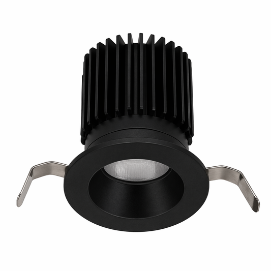 Volta 2in Round Wall Wash Trim 2700-6500K in Black - R2RWT-ATWB-BK