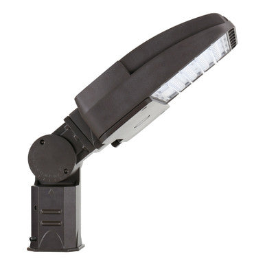 100 Watt LED Parking Lot Area Light - Slipfitter Mount - 13800 Lumens - 5000K Daylight - 120-277V - Bronze Finish