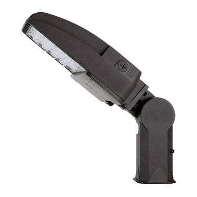 100 Watt LED Parking Lot Area Light - Slipfitter Mount - 13800 Lumens - 5000K Daylight - 120-277V - Bronze Finish