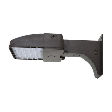 200 Watt LED Parking Lot Area Light - Wall Mount - 26000 Lumens - 5000K Daylight - 120-277V - Bronze Finish