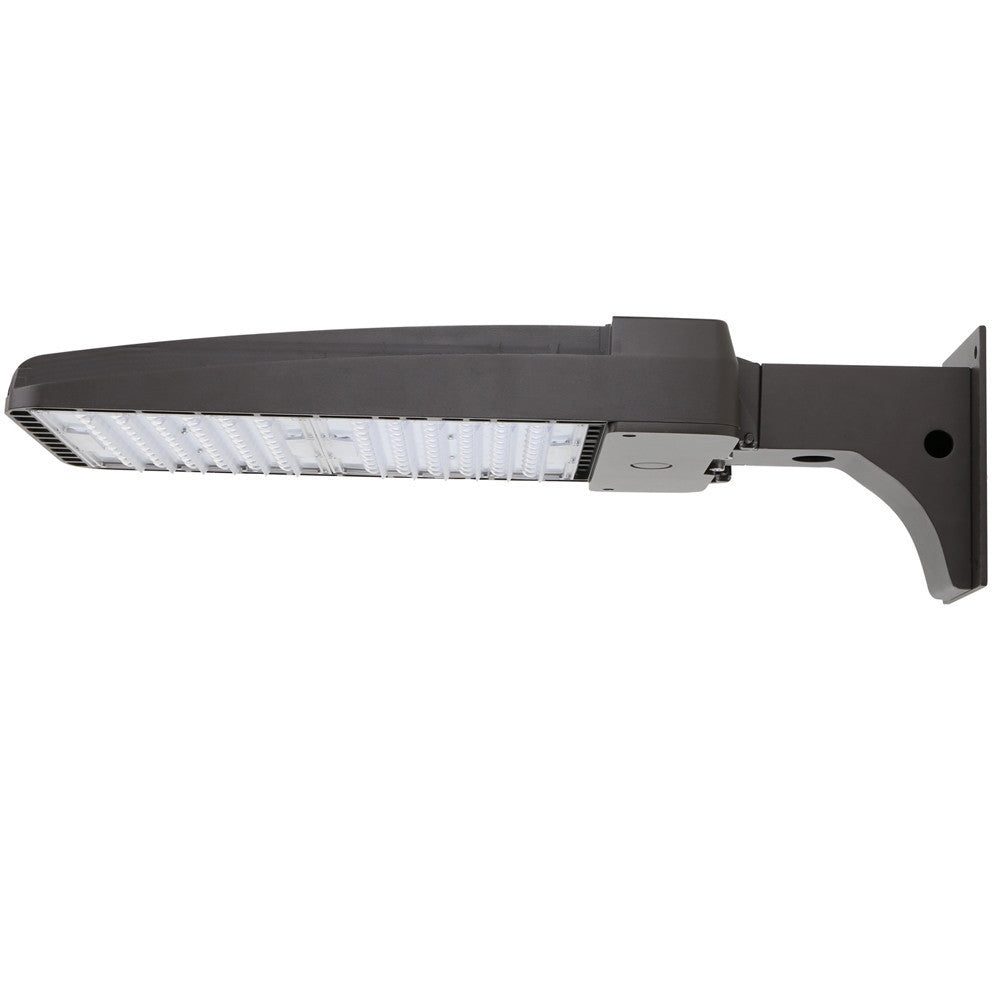 300 Watt LED Parking Lot Area Light - Wall Mount - 41000 Lumens - 5000K Daylight - 120-277V - Bronze Finish