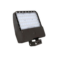 100 Watt LED Parking Lot Area Light - Trunnion Mount - 13800 Lumens - 5000K Daylight - 120-277V - Bronze Finish
