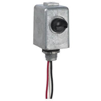 LED Electronic Photocontrol photocell sensor for outdoor lighting Metal Stem Mount, 120-277 V