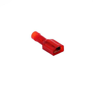 Disconnect Terminal, 22 AWG, 18 AWG, Nylon Insulation, Fully Insulated Coverage, Red, Brass, 600 VAC - RA2573M