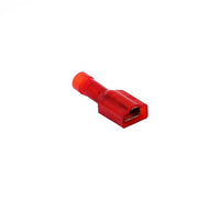 Disconnect Terminal, 22 AWG, 18 AWG, Nylon Insulation, Fully Insulated Coverage, Red, Brass, 600 VAC - RA2573M