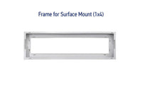 1x4 LED Flat Panel - 40 Watt - 4000 Lumens - 3500K Neutral White - 120-277V - Dimmable - For Recessed Drop Ceiling