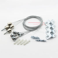2x4 LED Flat Panel - 50 Watt - 5100 Lumens - 4000K Cool White - 120-277V - Dimmable - With Suspension Hanging Kit