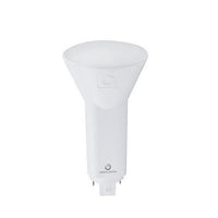 LED PL Retrofit Lamp for 2 or 4 Pin CFL Bulbs - Replaces 13-18 Watt- G24d / GX24d & G24q / GX24q Base Lamps - Magnetic Ballast Compatible & Bypass, 4000K and 620 Lumens