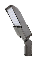 100 Watt LED Parking Lot Area Light - Slipfitter Mount - 13800 Lumens - 5000K Daylight - 480V - Bronze Finish