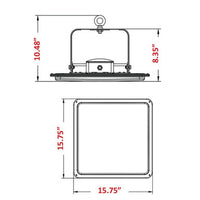 LED Square Highbays - Choose Your Options
