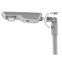 LED Solar Street Lamp Post - 17 Watt Slipfitter Mount 5000K Daylight