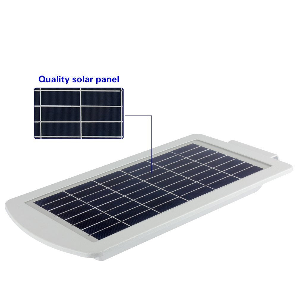 LED Solar Dusk to Dawn Light - 10 Watt - 1000 Lumens - 5000K Daylight - Pole Mount - with Motion Sensor