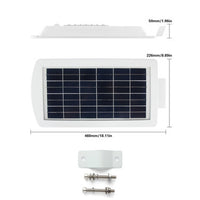 LED Solar Dusk to Dawn Light - 10 Watt - 1000 Lumens - 5000K Daylight - Pole Mount - with Motion Sensor