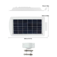 LED Solar Dusk to Dawn Light - 10 Watt - 1000 Lumens - 5000K Daylight - Pole Mount - with Motion Sensor