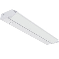 21 Inch LED Undercabinet Light - 8 Watt - 450 Lumens - Color Selectable 27K/30K/40K - 120V - White Finish - Dimmable With Adjustable/HI-Low Switch