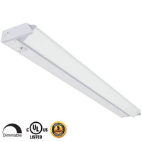 33 Inch LED Undercabinet Light - 16 Watt - 900 Lumens - Color Selectable 27K/30K/40K - 120V - White Finish - Dimmable With Adjustable/HI-Low Switch