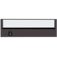16 Inch LED Undercabinet Light - 5 Watt - 275 Lumens - Color Selectable 27K/30K/40K - 120V - Bronze Finish - Dimmable With Adjustable/HI-Low Switch