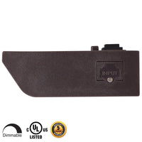 24 Inch LED Undercabinet Light - 12 Watt - 650 Lumens - Color Selectable 27K/30K/40K - 120V - Bronze Finish - Dimmable With Adjustable/HI-Low Switch