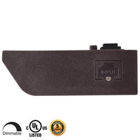 42 Inch LED Undercabinet Light - 20 Watt - 1100 Lumens - Color Selectable 27K/30K/40K - 120V - Bronze Finish - Dimmable With Adjustable/HI-Low Switch