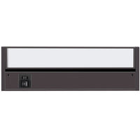 8 Inch LED Undercabinet Light - 3 Watt - 150 Lumens - Color Selectable 27K/30K/40K - 120V - Bronze Finish - Dimmable With Adjustable/HI-Low Switch