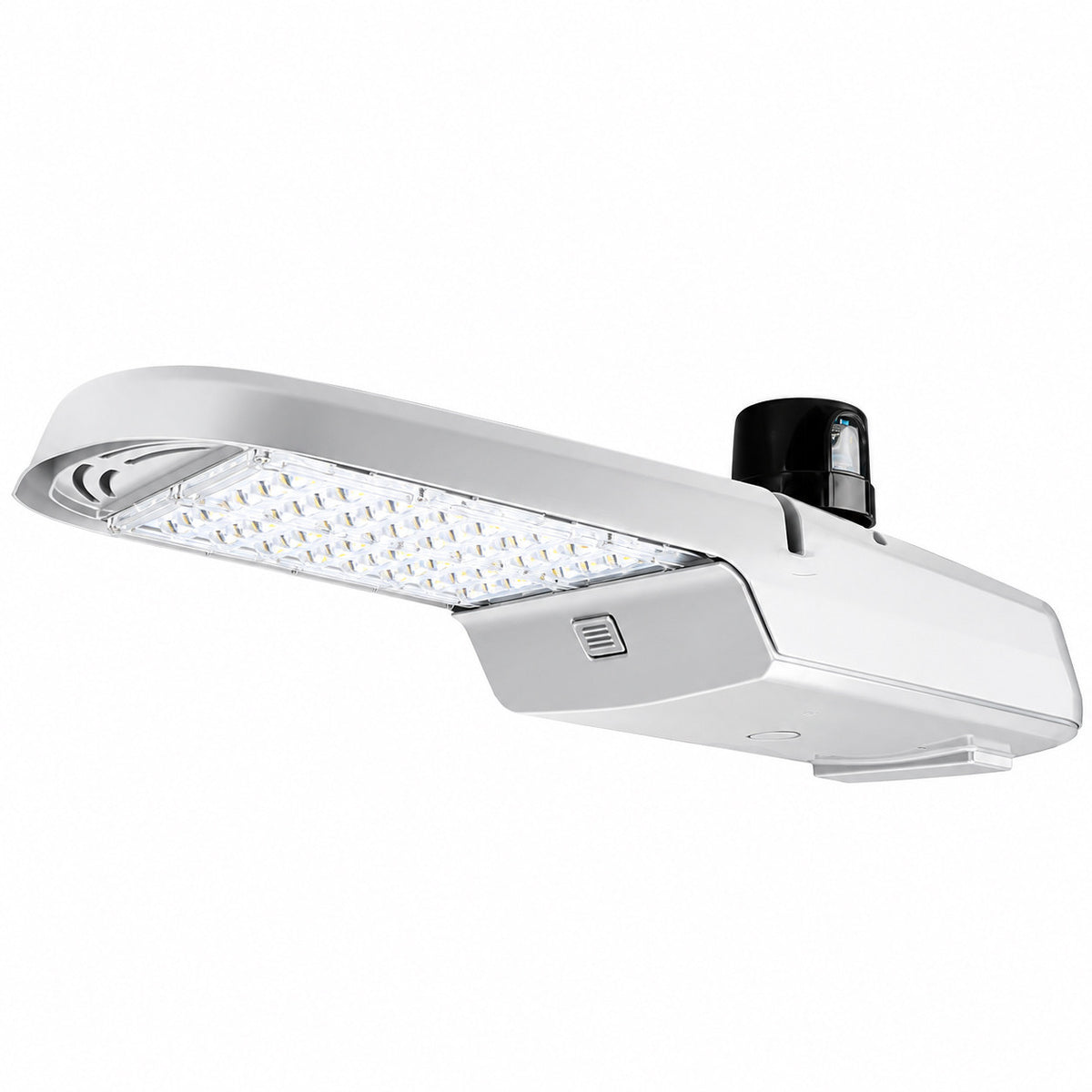 150 Watt LED Dusk To Dawn Light With Photocell - 20000 Lumens - 5000K Daylight - 120-277V - Silver Finish