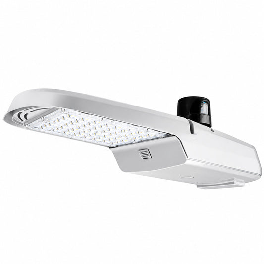 150 Watt LED Dusk To Dawn Light With Photocell - 20000 Lumens - 5000K Daylight - 120-277V - Silver Finish