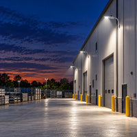 150 Watt LED Dusk To Dawn Light With Photocell - 20000 Lumens - 5000K Daylight - 120-277V - Silver Finish