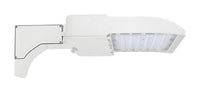 150 Watt LED Parking Lot Area Light - Wall Mount - 20800 Lumens - 5000K Daylight - 120-277V - White Finish