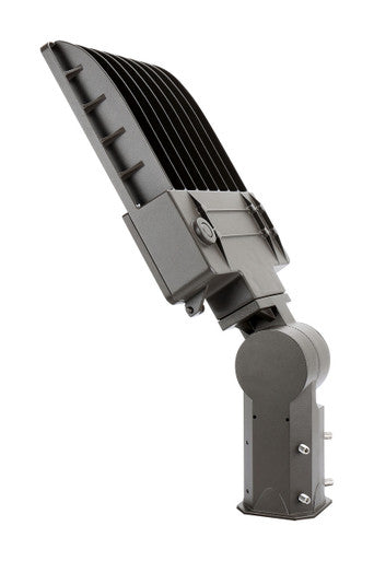 40 Watt LED Parking Lot Area Light - Slipfitter Mount - 5600 Lumens - 5000K Daylight - 120-277V - Bronze Finish